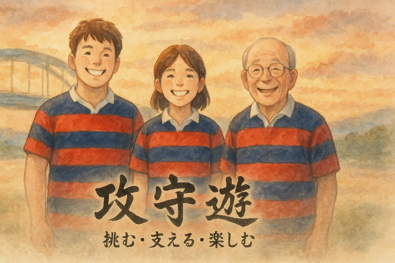 攻守遊ラグビー