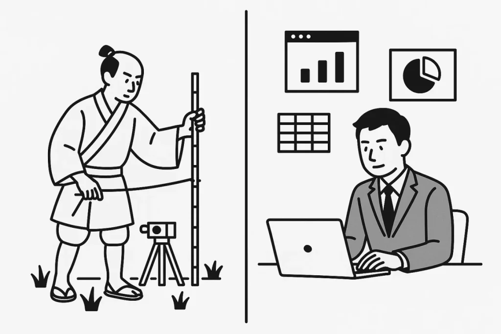 太閤検地に学ぶ、中小企業の「データ整流改革」